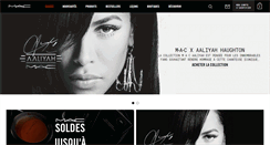 Desktop Screenshot of maccosmetics.fr