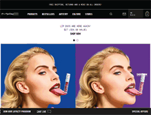 Tablet Screenshot of m.maccosmetics.com