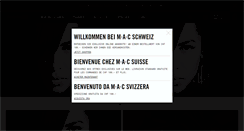 Desktop Screenshot of maccosmetics.ch